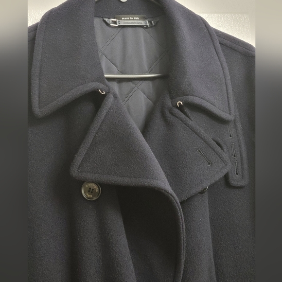 Ermenegildo Zegna Wool & Cashmere Blend Knee Length Overcoat - Picture 12 of 15